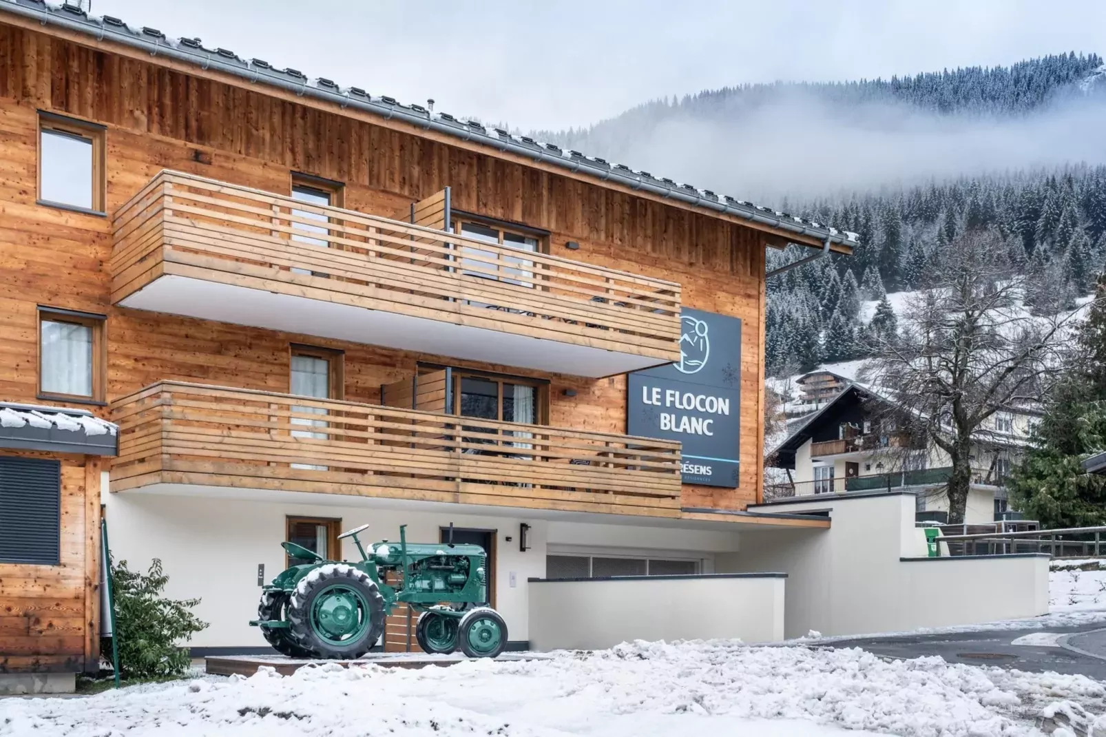 CHAPELLE DABONDANCE Le Flocon Blanc A40P-Exterieur winter