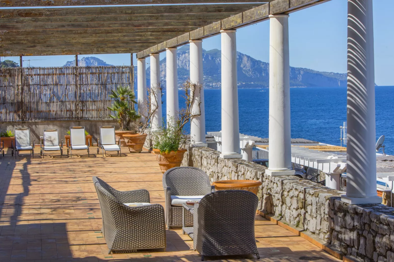 Villa San Montano-Terrasbalkon