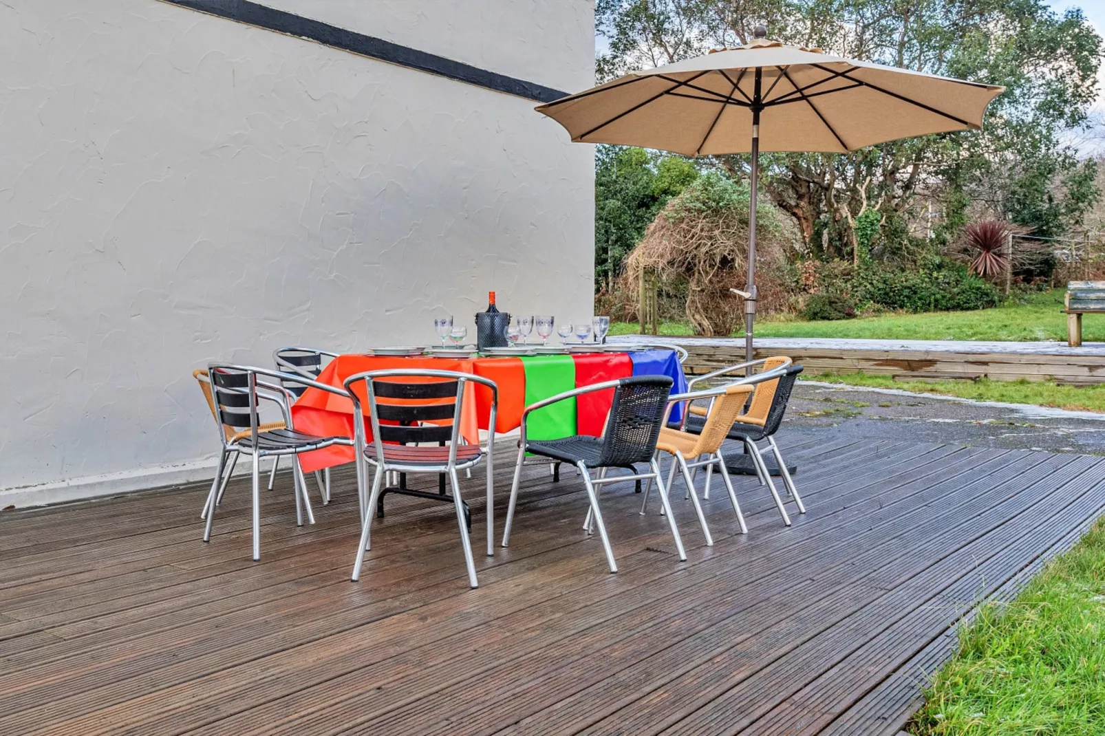Ty Gwyn Hideaway-Terrasbalkon
