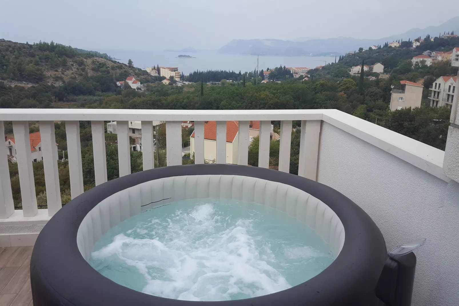 Apartments Villa Dubrovnik - Three Bedroom Apartment - Penthouse with Hot Tub-Terras