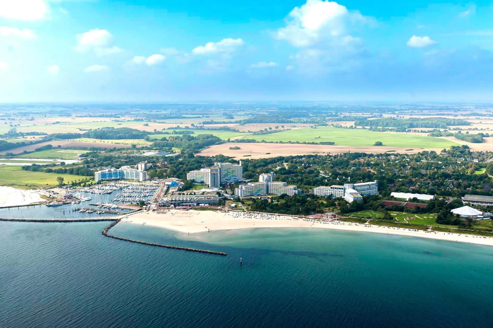 Ostseeresort Dampland-Reihenhaus Normalpreis-Gebieden zomer 5km