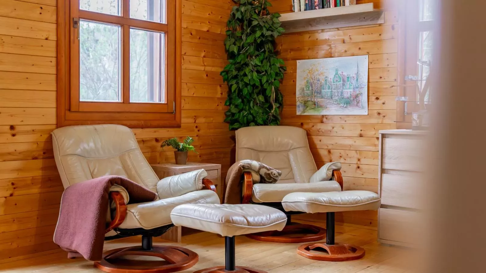 Sternenchalet-Woonkamer
