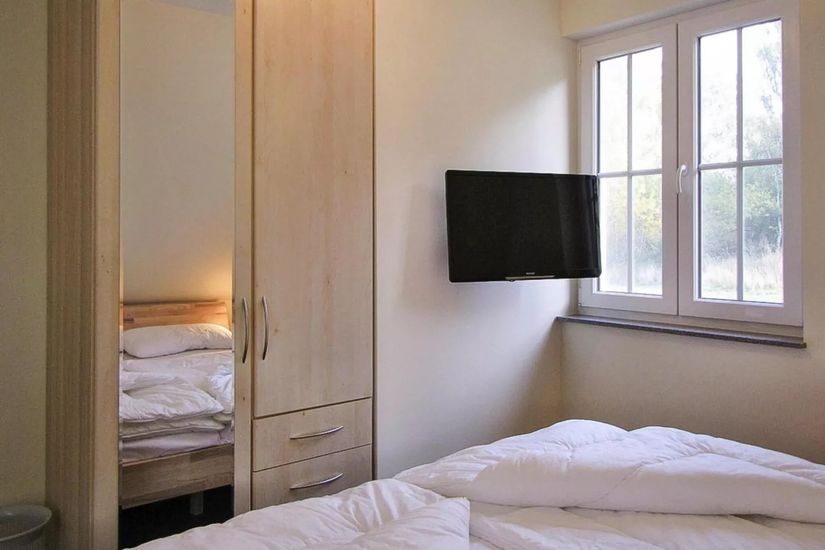Ostseeresort Dampland-Reihenhaus Normalpreis-Slaapkamer