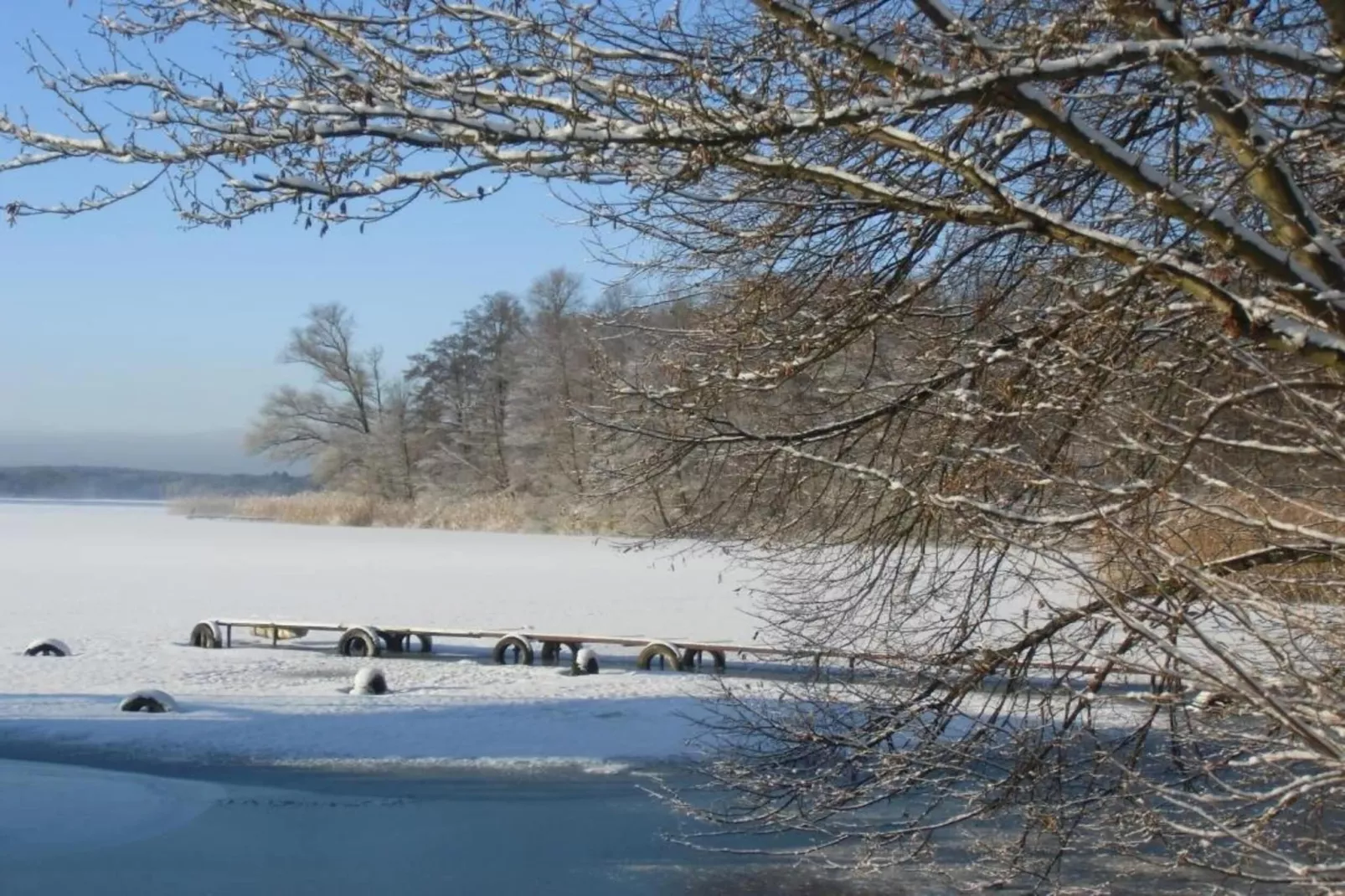 Ferienhäuschen in Schwerin-Gebied winter 20km