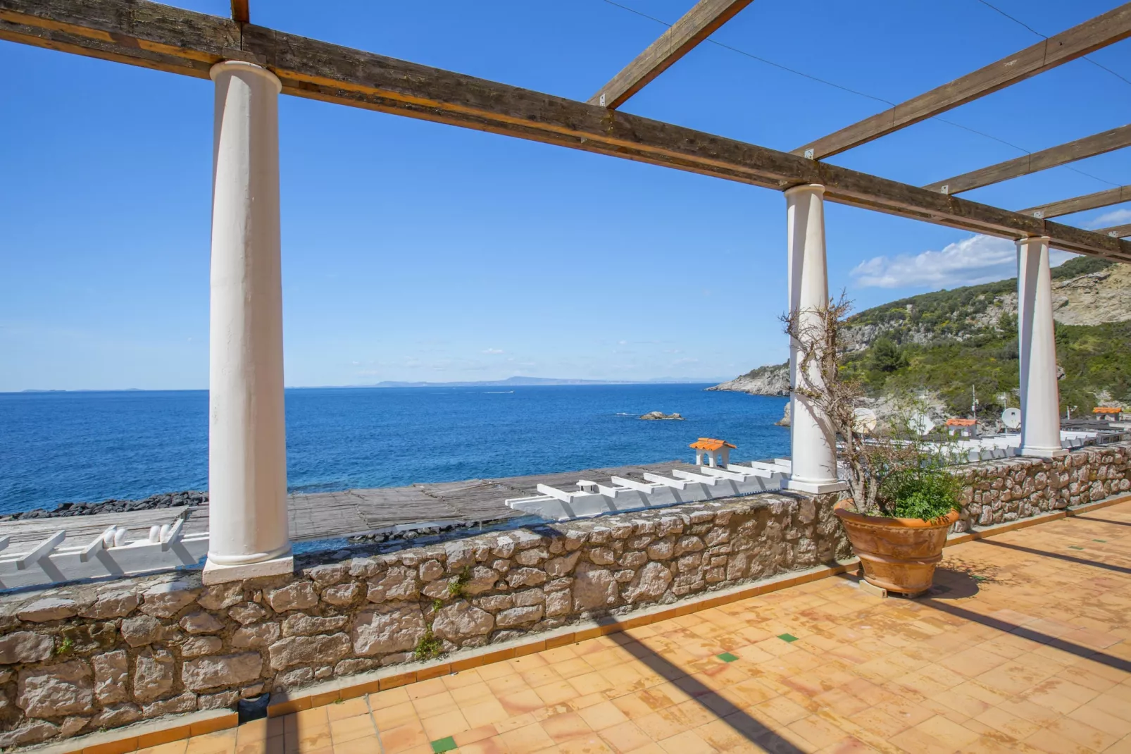 Villa San Montano-Terrasbalkon