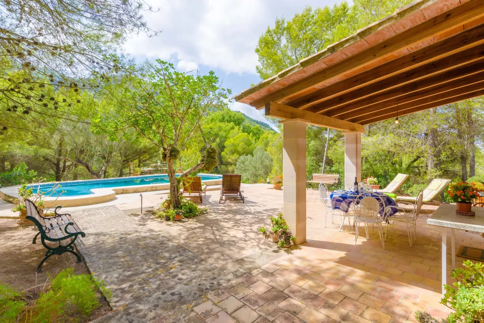 Casa Mas-Terrasbalkon
