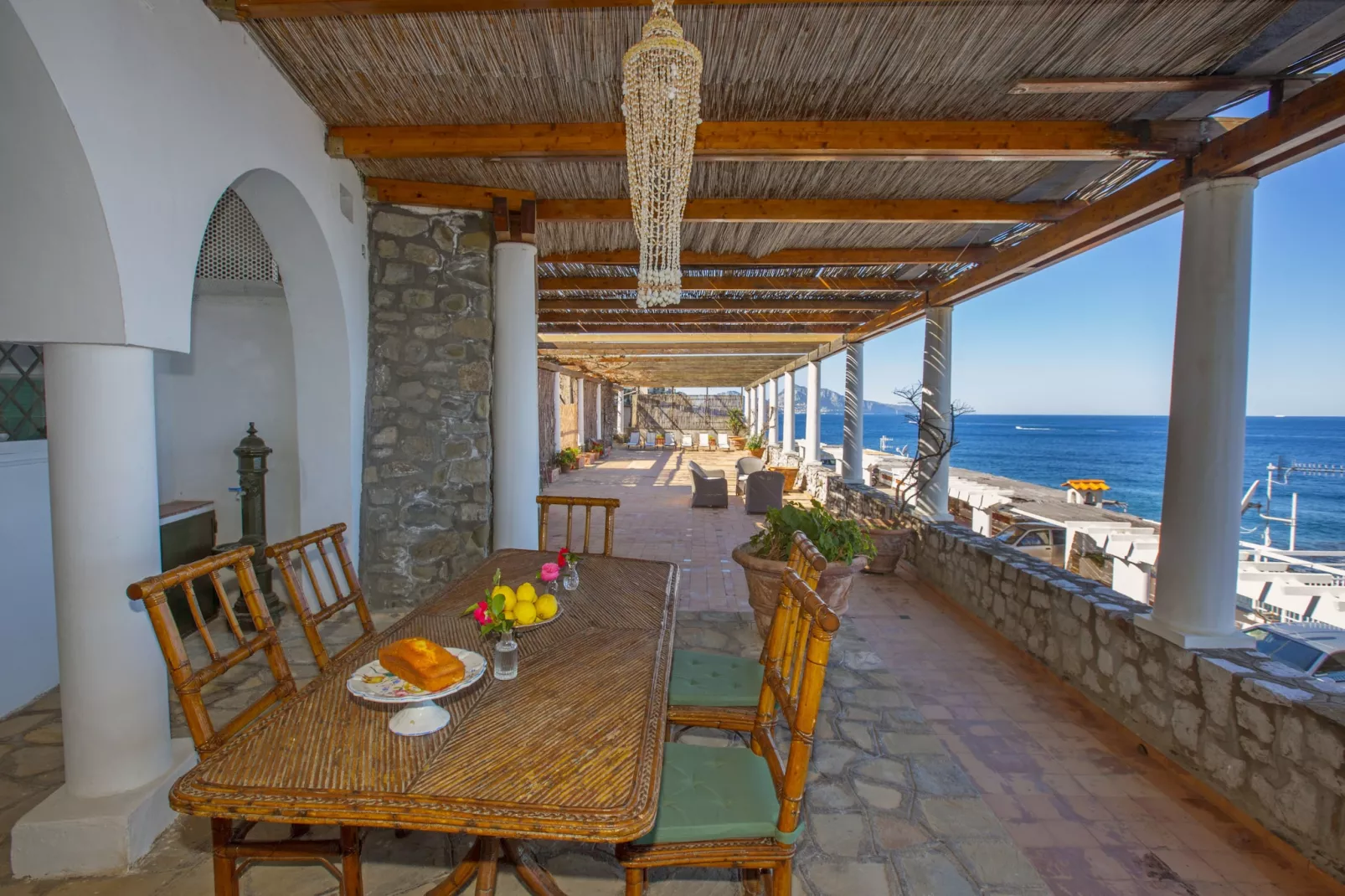 Villa San Montano-Terrasbalkon
