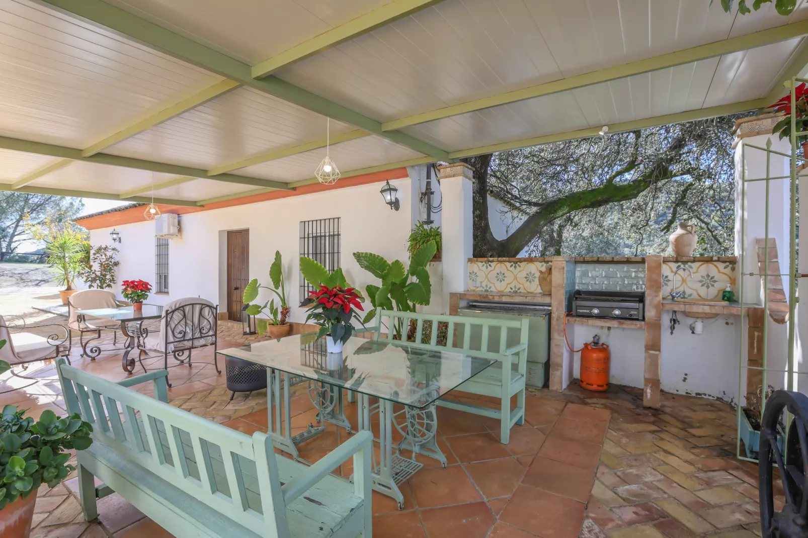 Casa Rural Los Menestrales-Terrasbalkon