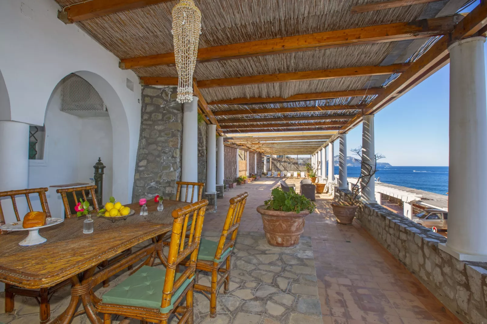 Villa San Montano-Terrasbalkon