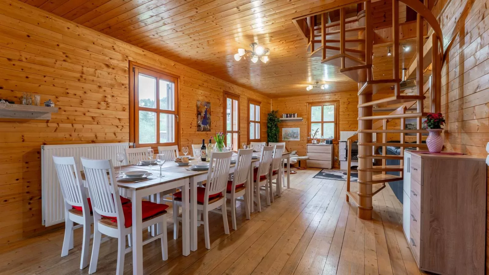 Sternenchalet-Eetkamer