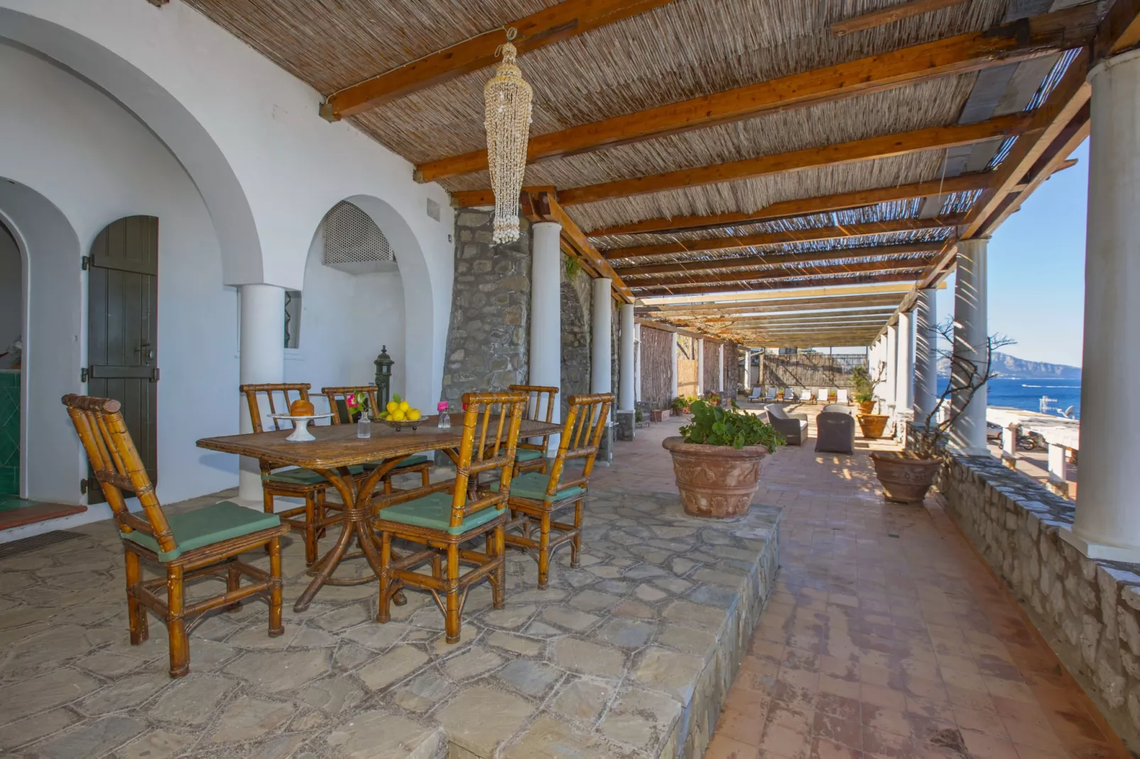Villa San Montano-Terrasbalkon