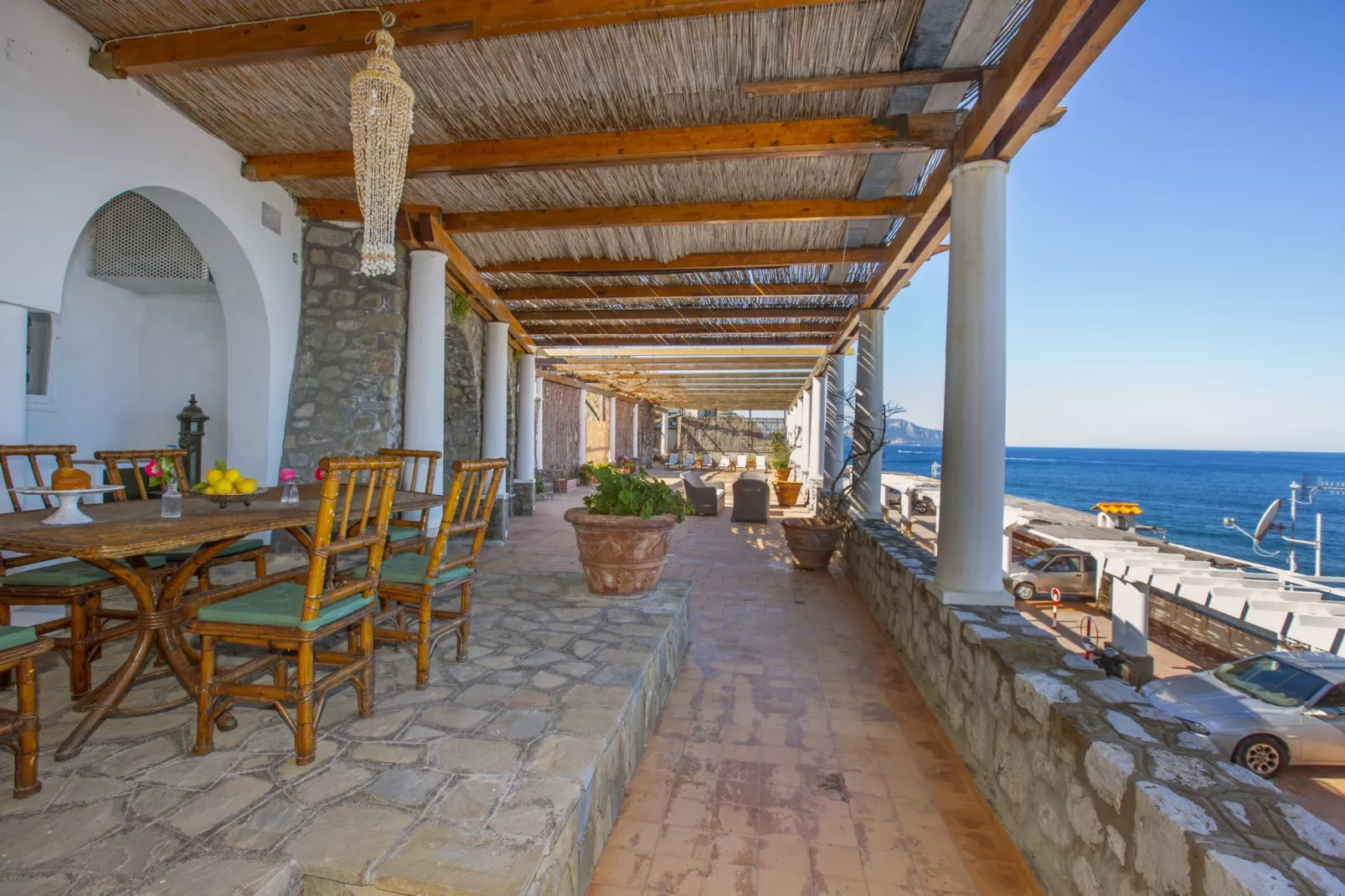 Villa San Montano-Terrasbalkon