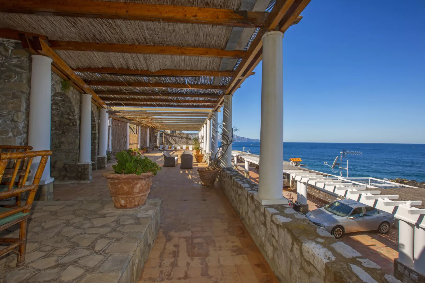 Villa San Montano-Terrasbalkon