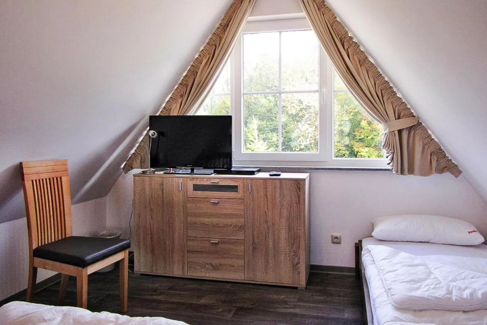 Ostseeresort Dampland-Reihenhaus Normalpreis-Slaapkamer