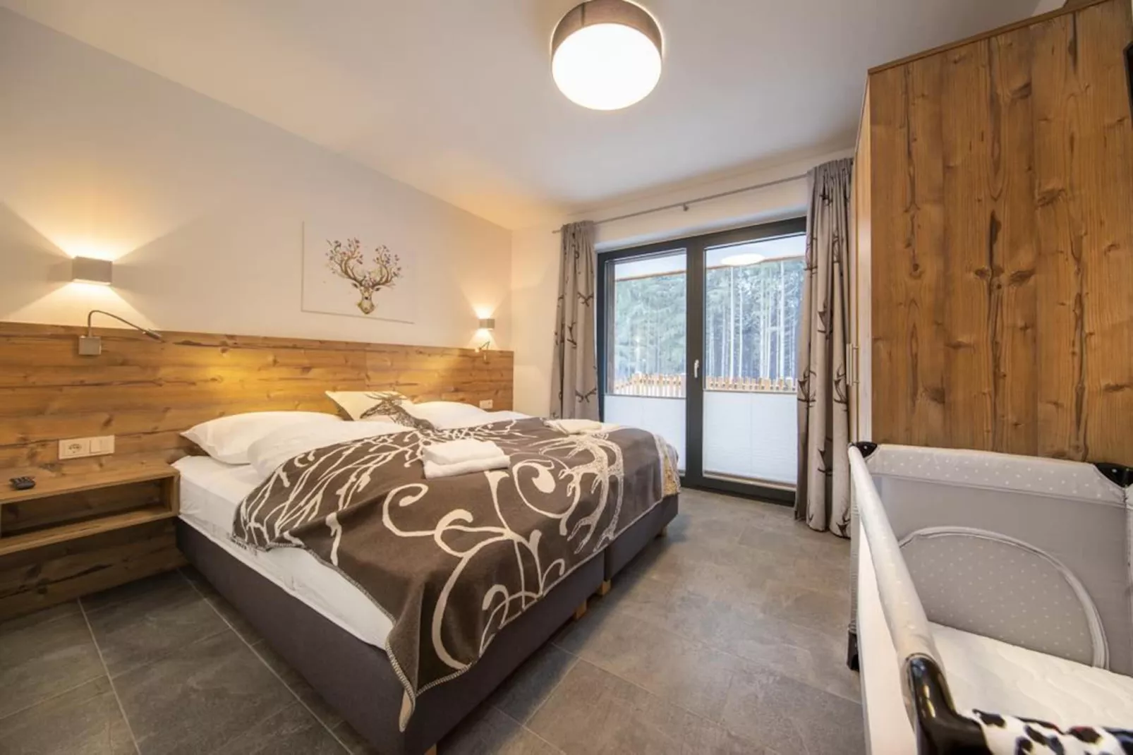 Nationalpark Chalet Keeseck-Slaapkamer