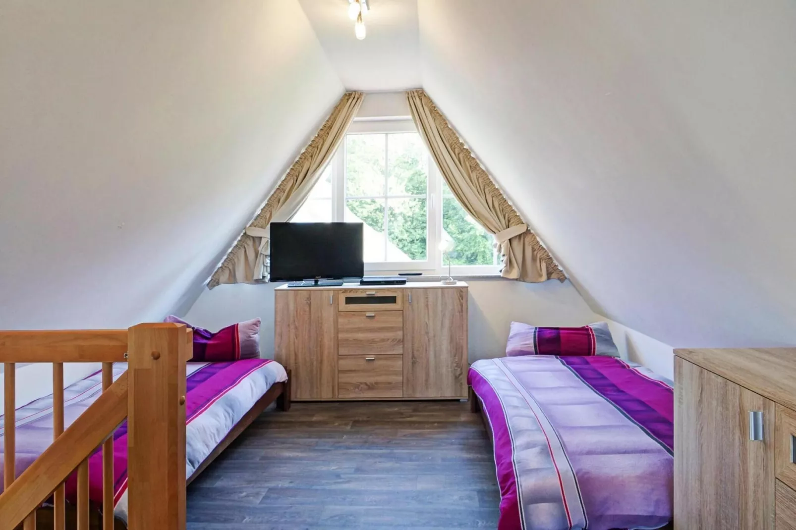 Ostseeresort Dampland-Reihenhaus Normalpreis-Slaapkamer