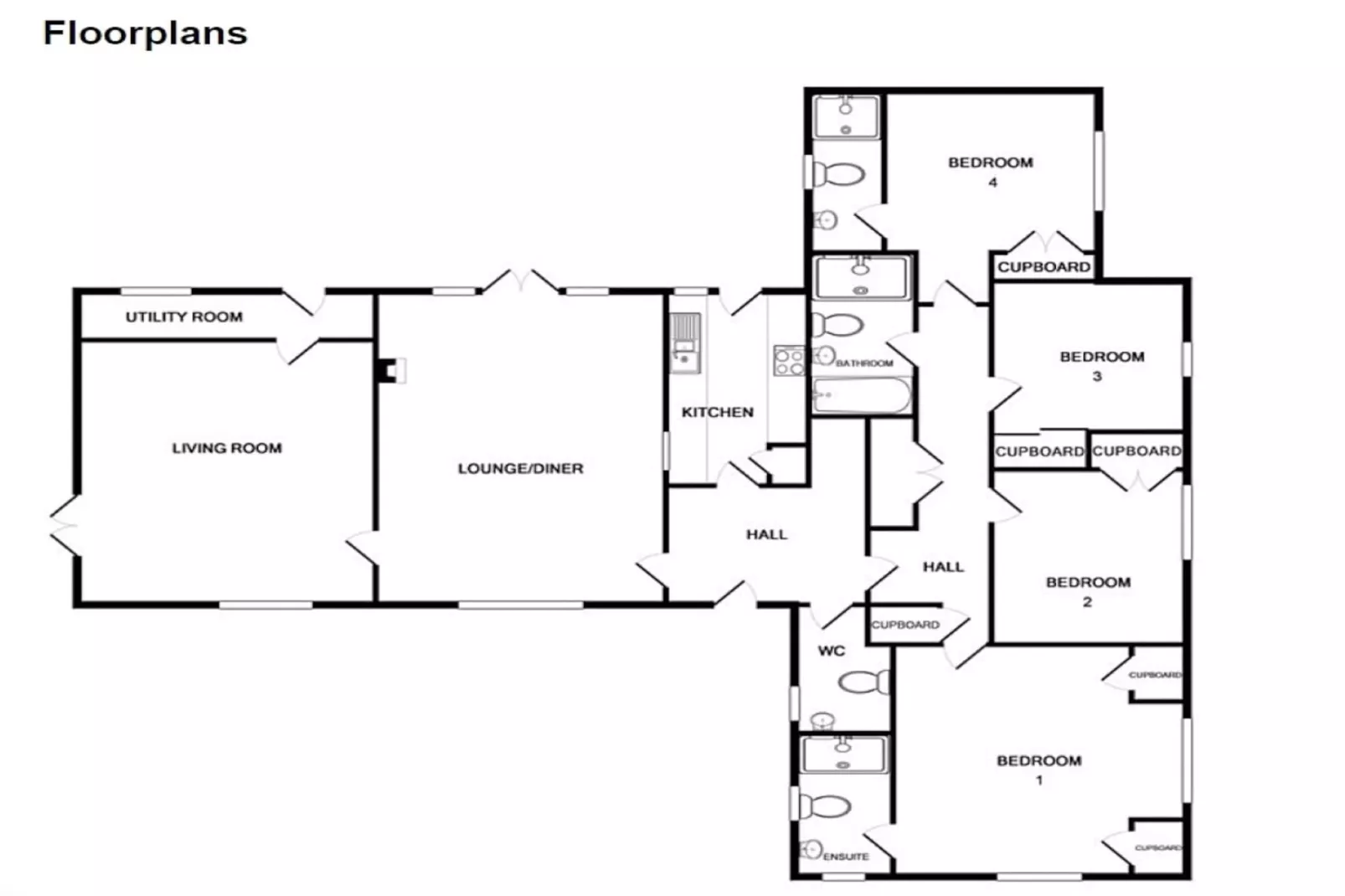 Sunny Nook-Plattegrond