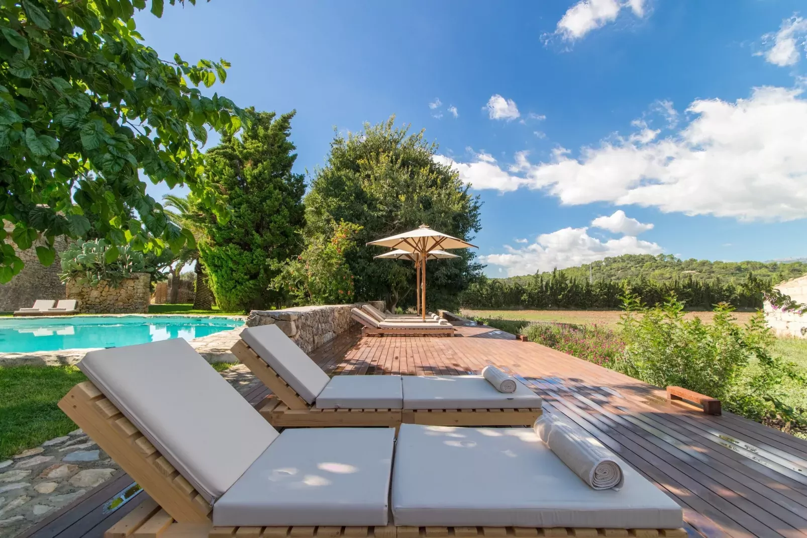 Es Rafal Vell de Buger, Finca 5StarsHome Mallorca-Terras