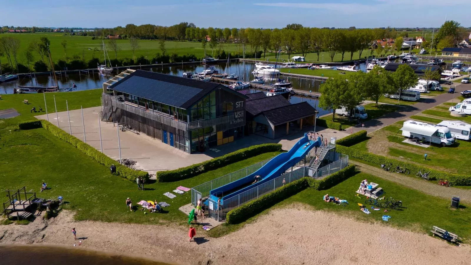 Floating in Heeg-Gebieden zomer 5km