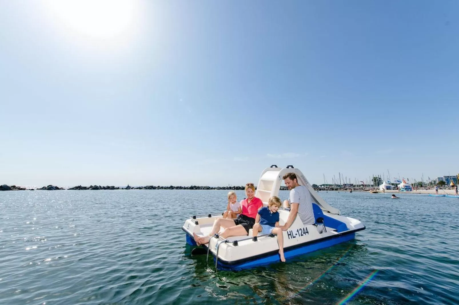 Ostseeresort Dampland-Reihenhaus Normalpreis-Gebieden zomer 5km