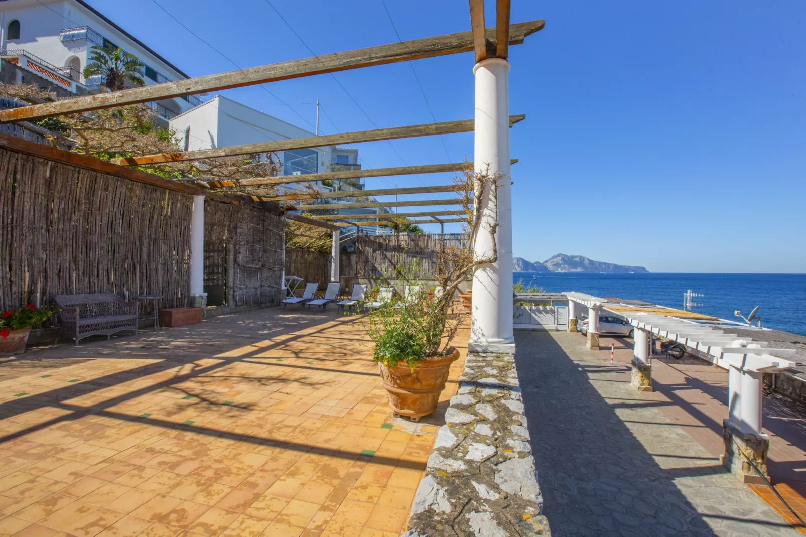 Villa San Montano-Terrasbalkon