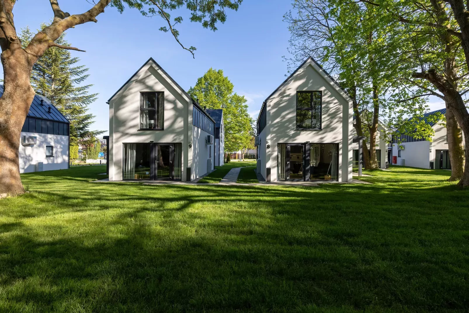 Villa Hoff Ferienhäuser Domek 4 Pers-Buitenkant zomer