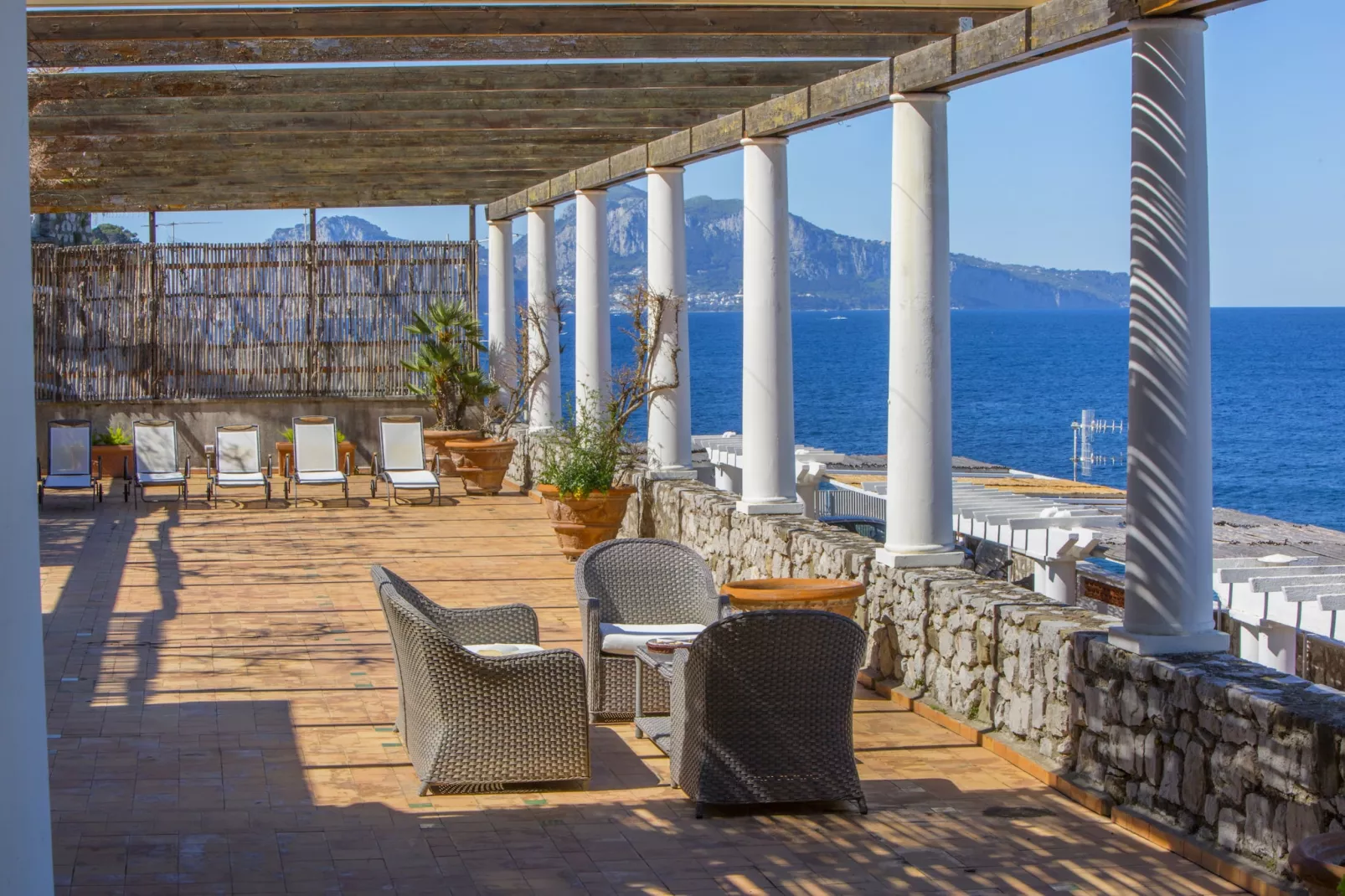 Villa San Montano-Terrasbalkon