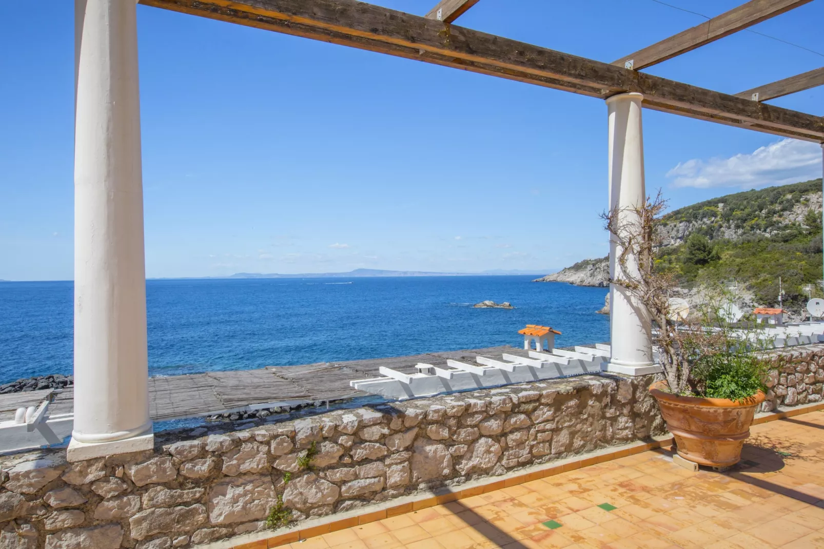 Villa San Montano-Terrasbalkon