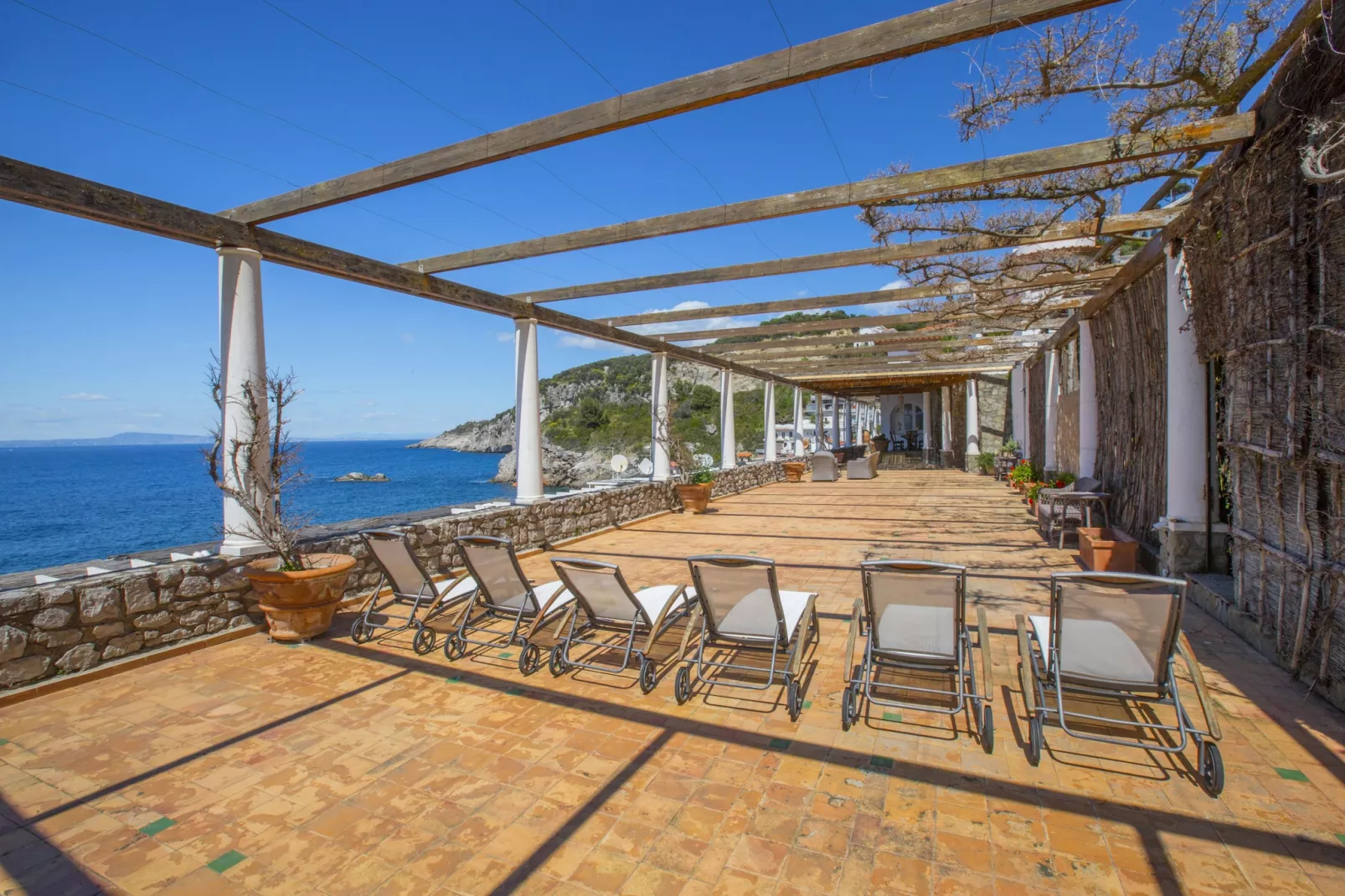 Villa San Montano-Terrasbalkon