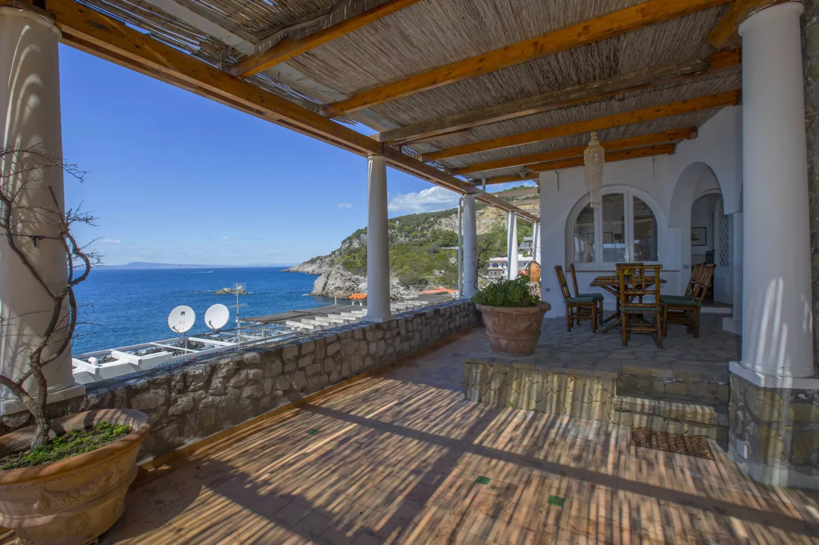 Villa San Montano-Terrasbalkon