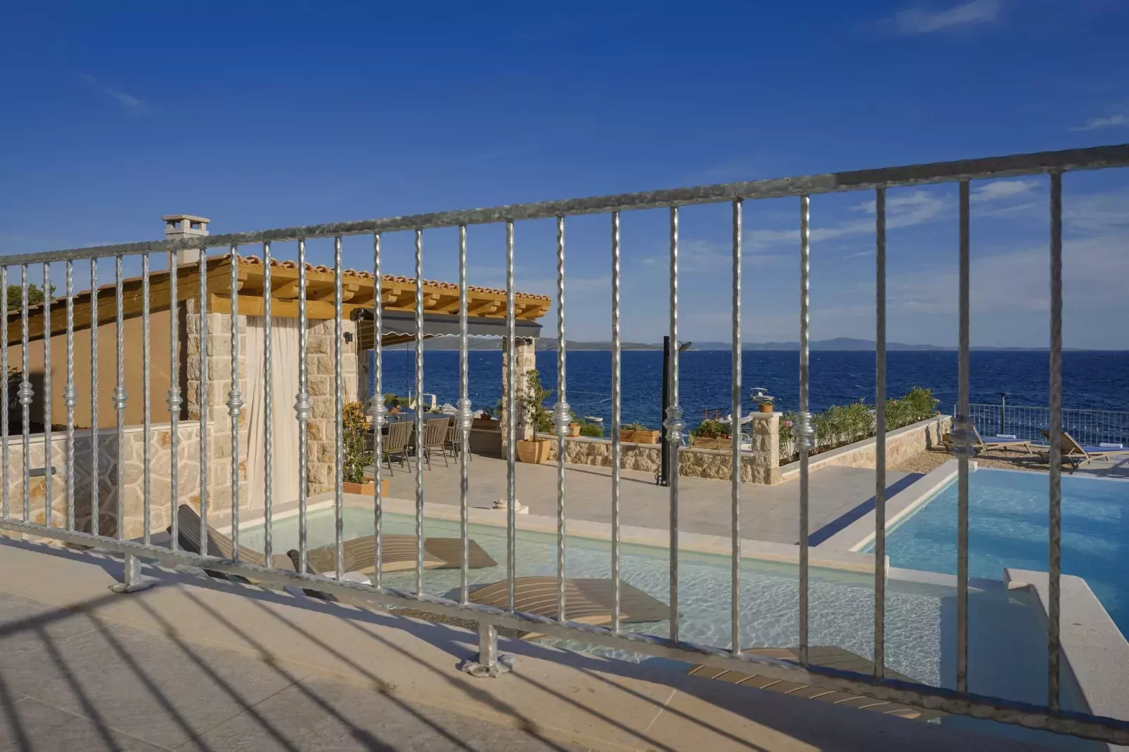 Villa Luce di Mare - Three Bedroom Villa with Pool-Terras