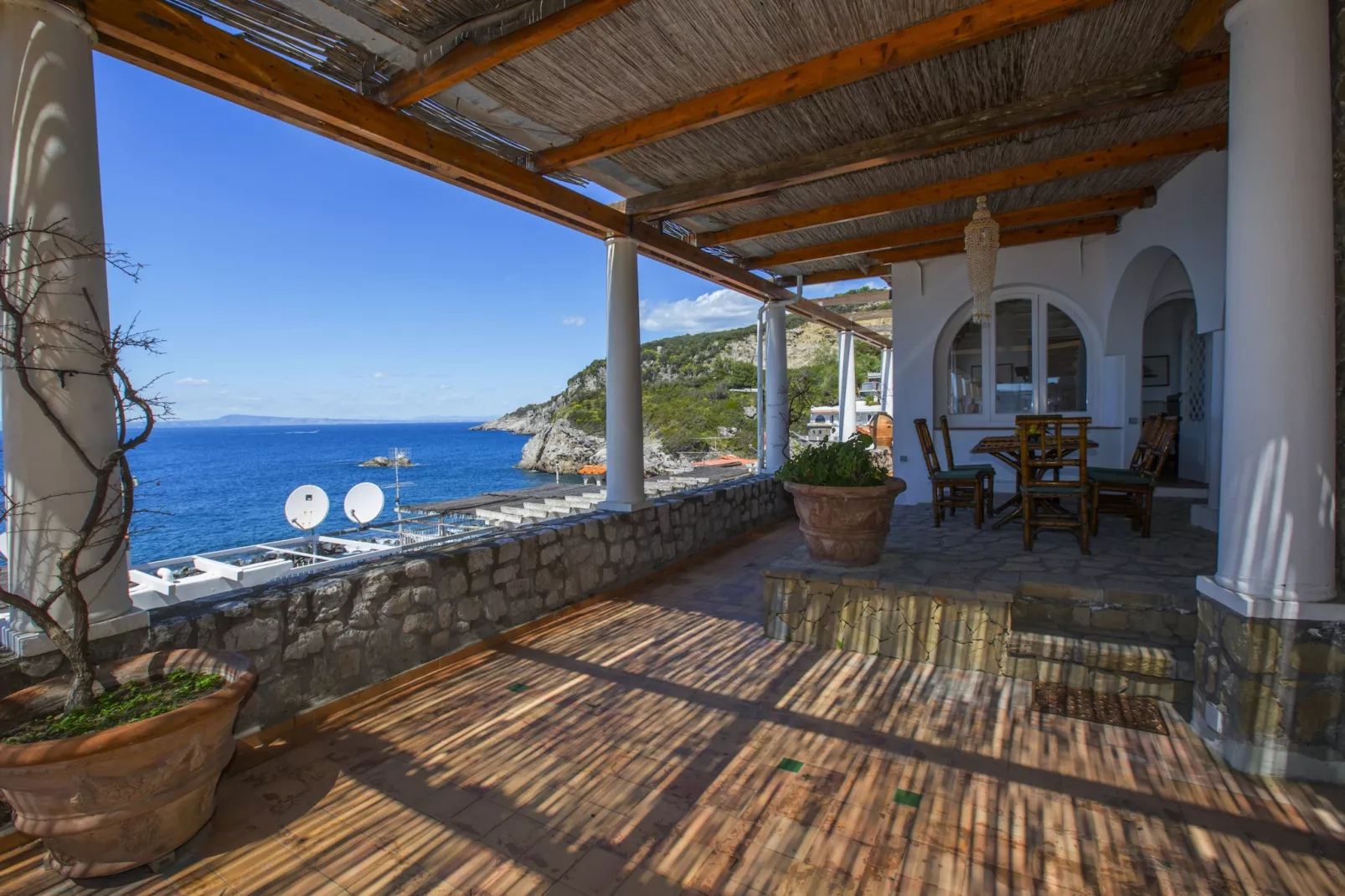 Villa San Montano-Terrasbalkon