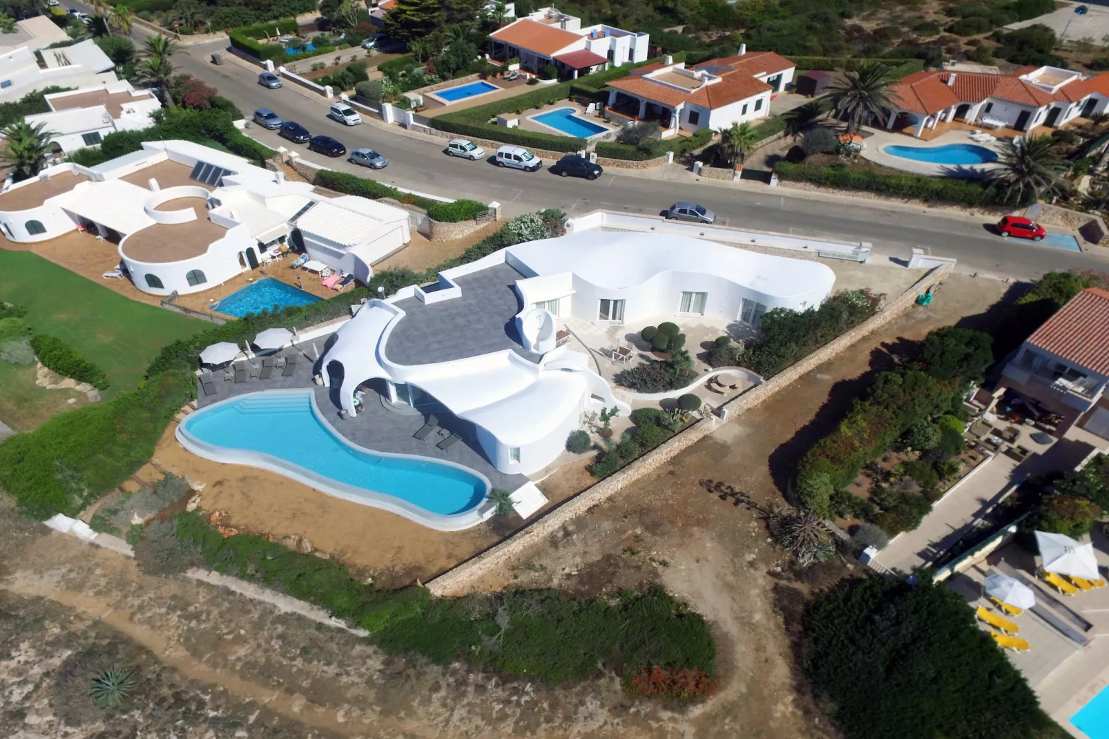 Villa Gaudina-Gebieden zomer 1km