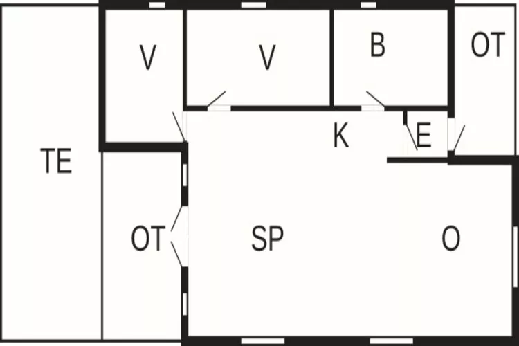 6 persoons vakantie huis in Hadsund-Plattegrond