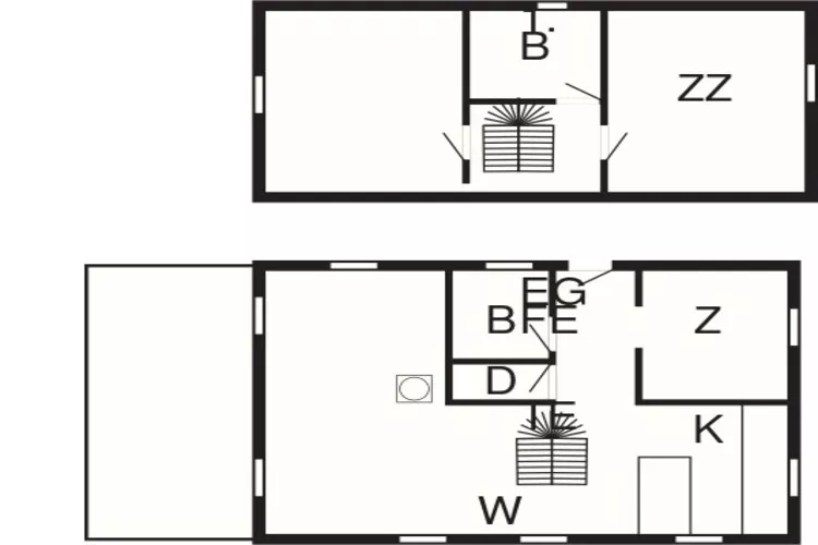 6 persoons vakantie huis in Ulfborg-Plattegrond