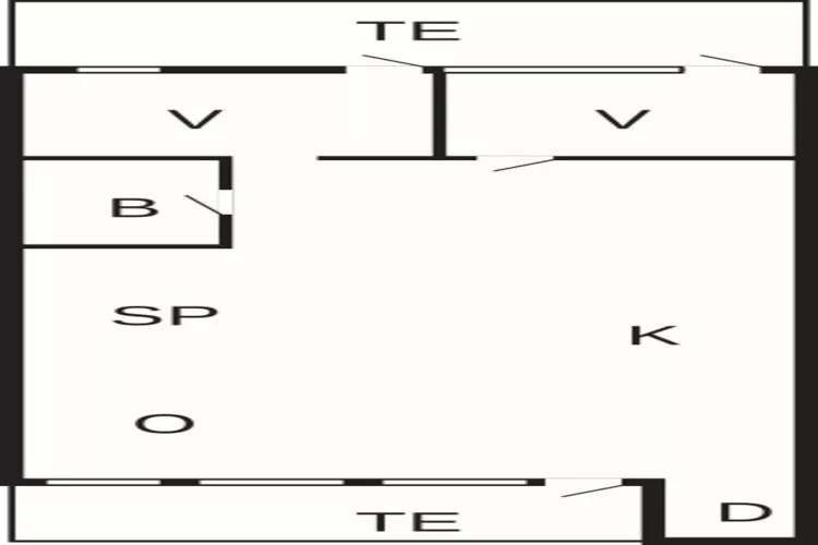 4 persoons vakantie huis in Bogense-Plattegrond