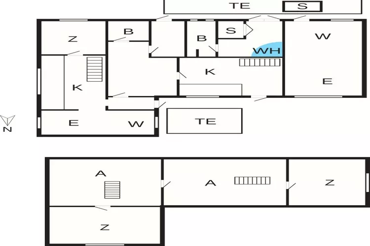 Idyllisch rietgedekt huisje-By Traum-Plattegrond