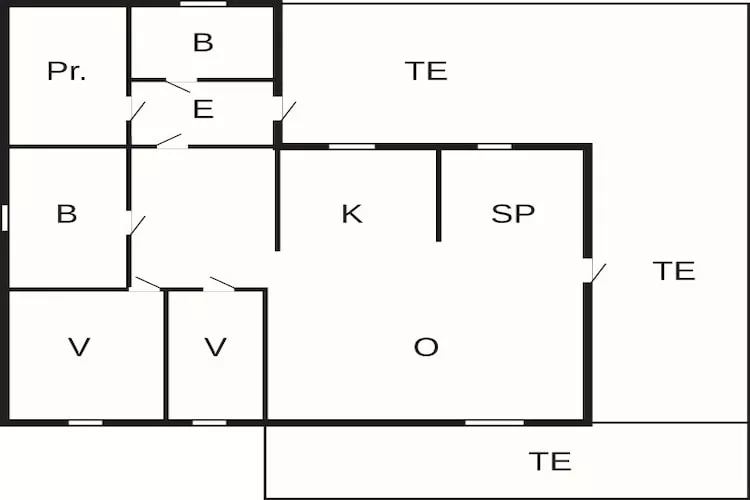 4 persoons vakantie huis in Botnhamn-Plattegrond