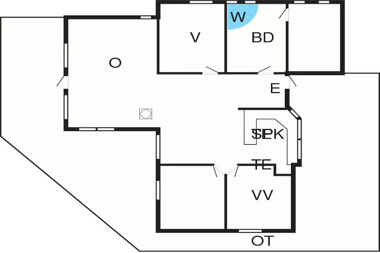 Kustsereniteit in TAYsinge-By Traum-Plattegrond