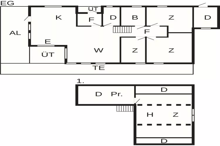 6 persoons vakantie huis in Lyngstad-Plattegrond