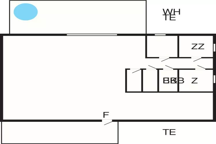 9 persoons vakantie huis in Tystberga-Plattegrond