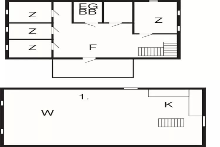 Cottage met uitzicht op het meer-By Traum-Plattegrond