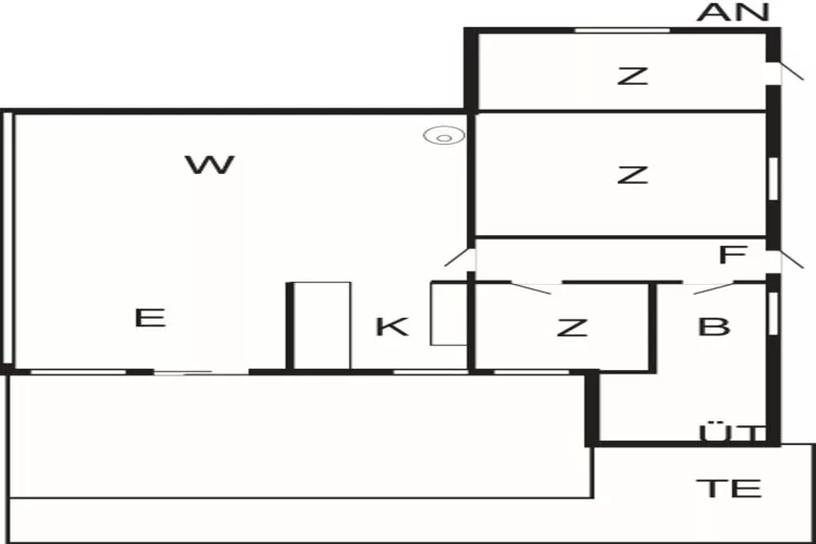 6 persoons vakantie huis in Nordborg-Plattegrond