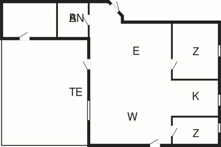 Kustsanctuary in Lokken-By Traum-Plattegrond
