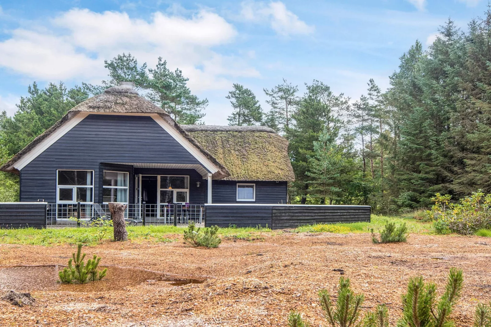 Vakantieoase in de natuur van Houstrup-Buitenlucht