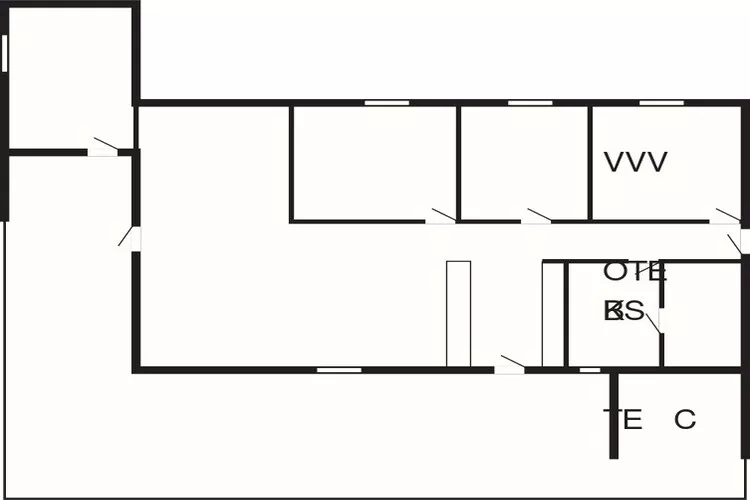 8 persoons vakantie huis in Harboøre-Plattegrond