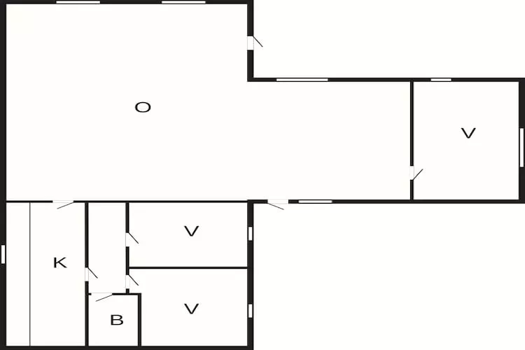 5 persoons vakantie huis in Grenaa-Plattegrond