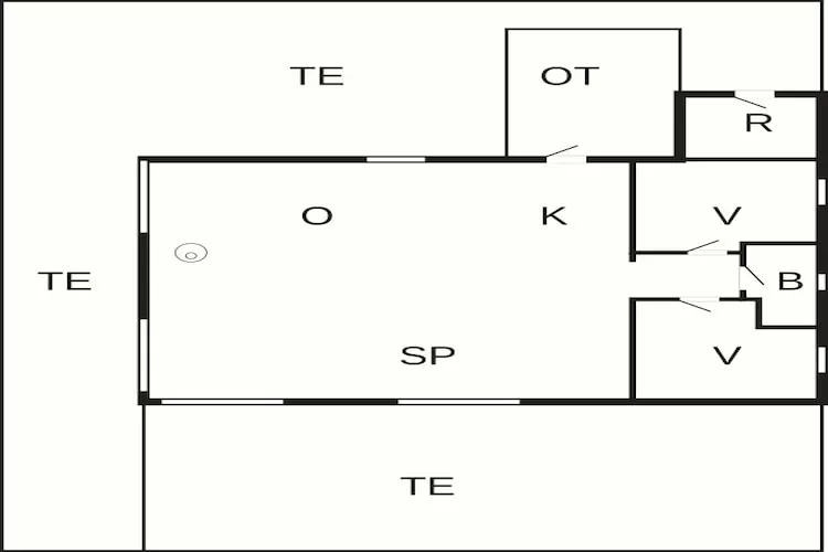 6 persoons vakantie huis in Hejls-Plattegrond