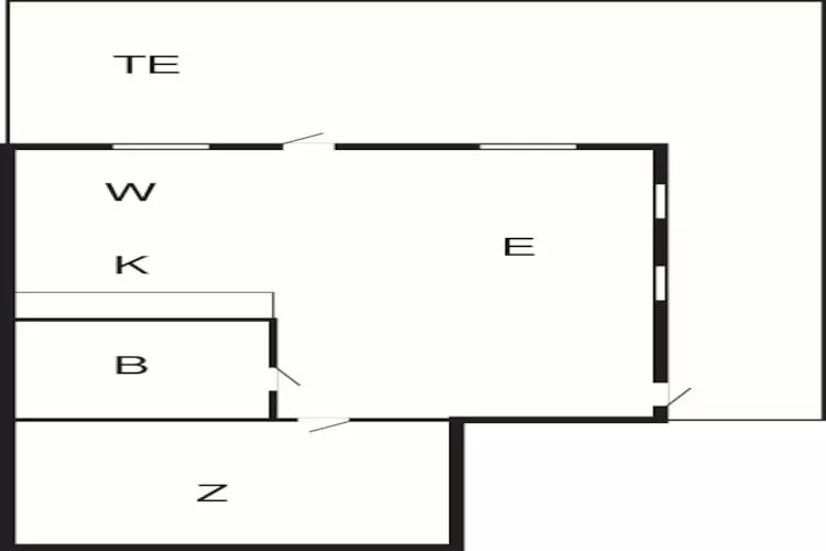 4 persoons vakantie huis in Brålanda-Plattegrond