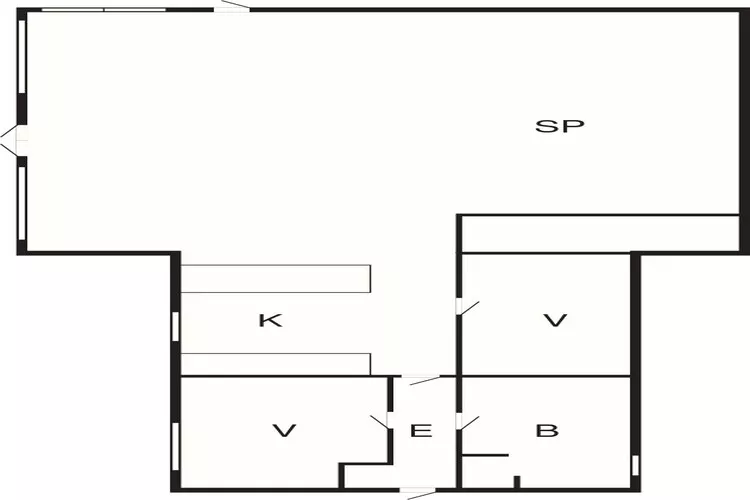 6 persoons vakantie huis in Grenaa-Plattegrond